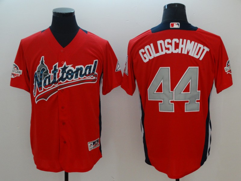 Men Arizona Diamondback #44 Goloschmidt Orange Game 2018 All star MLB Jerseys->los angeles dodgers->MLB Jersey